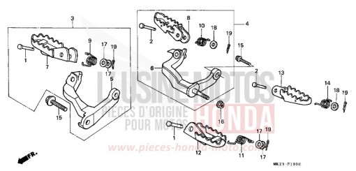 MARCHE XR600RN de 1992